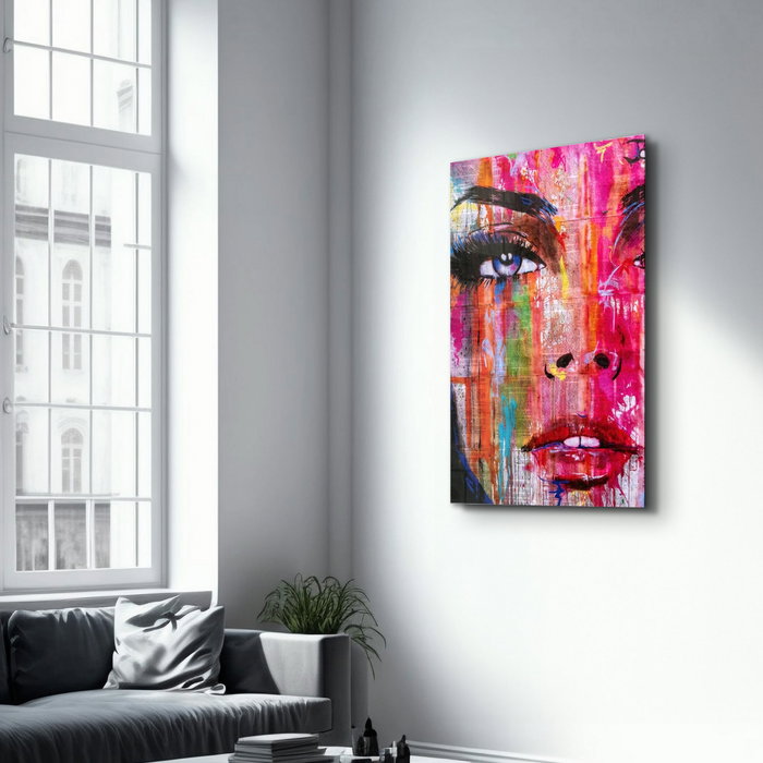 Wallity Pintura Decorativa de Vidrio Templado Multicolor 46 x 72 cm Wallity Pintura Decorativa de Vidrio Templado Multicolor 46 x 72 cm